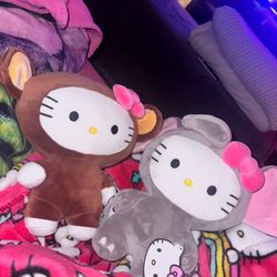 Hello Kitty Plushies 