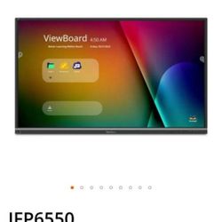 Touch screen Tv, ViewSonic( ifp6560) gen 5, 65" 4k view board interactive  display.