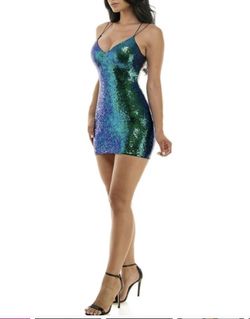 Sexy Cocktail Sparkle Dress