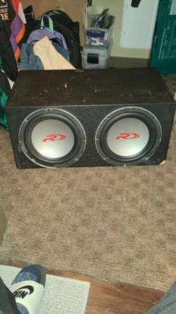 2 12 Inch Alpine Subs In Box