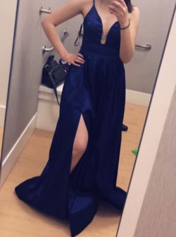 Blue Prom Dress