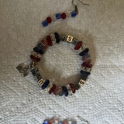 Homemade Bracelet And Earrings 
