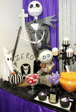 Nightmare Before Christmas Candy Buffet