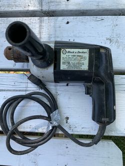 Black&decker 1/2 drill