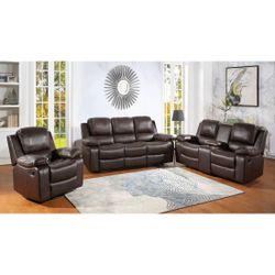 5PCS - (BED,DRESSER,MIRROR,NIGHTSTAND & CHEST)