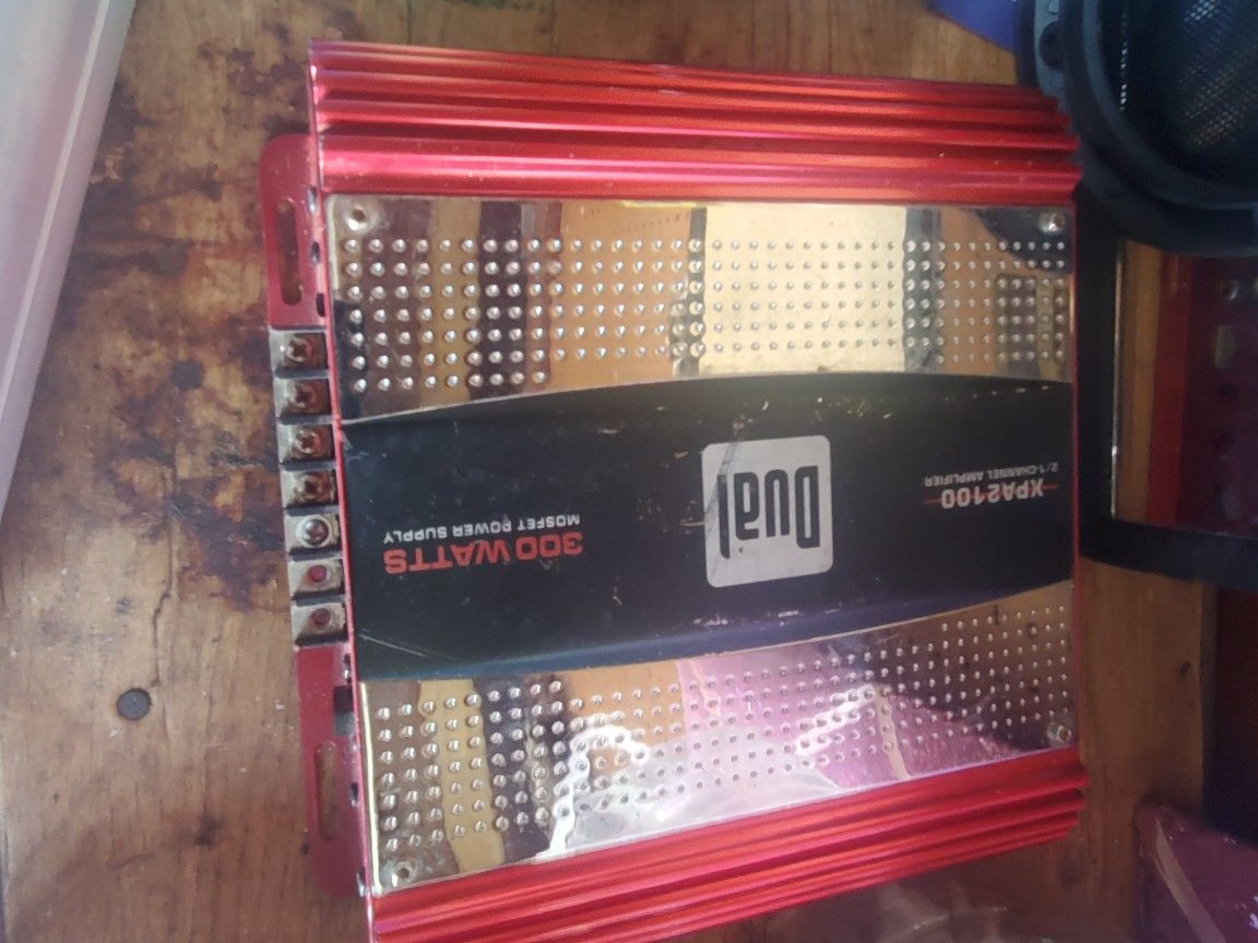 Aftermarket Dual XPA2100 300 Watt Amplifier Amp