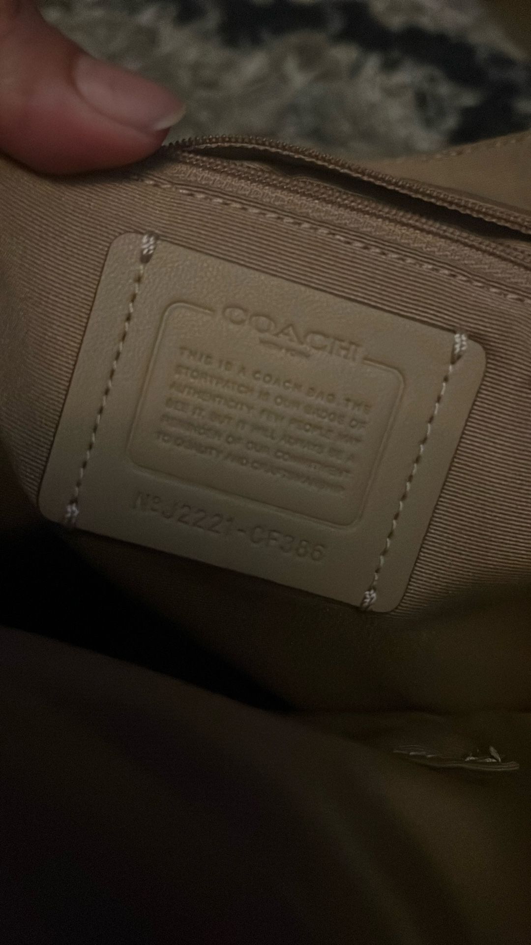 Gorgeous Coach Backpack $60