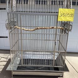 Macaw / Parrot / Animal Environments Stainless Steel Cage