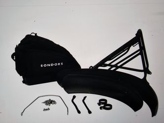 Sondors Smart Step Ebike fender kit and rack