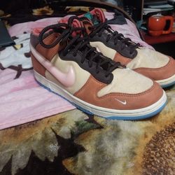 Nike Mid Dunks Limited Edition Free Lunch Chocolate Milks