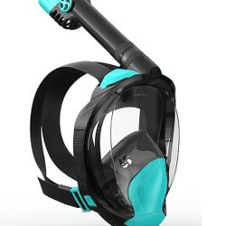 Diving Mask Snorkeling Masks Underwater Rotate 180 View Anti-Fog Anti-Leak Full Face Professional