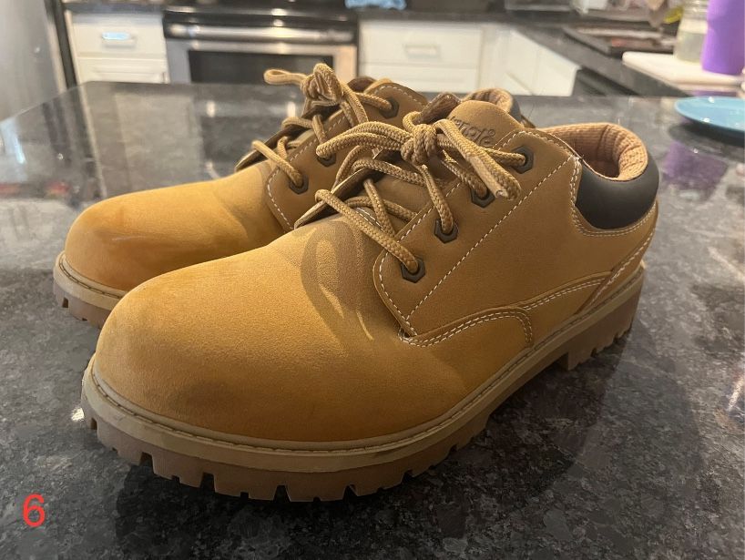 6. Wrangler casual work boot Steel Toe 12.0 men $10