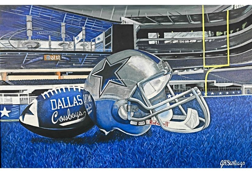 Dallas Cowboys Painting Copy 16x20