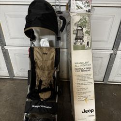 Jeep Wrangler All  Weather Terrain Stroller New