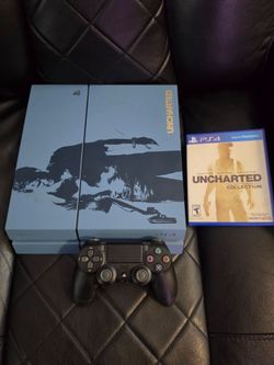 PS4 UNCHARTED EDITION CON UN JUEGO A ELEGIR Y UN MANDO 160$