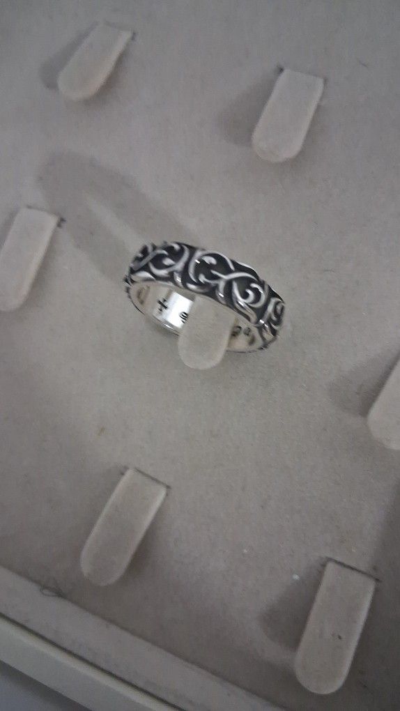 Chrome Hearts Eternity Vine Band Ring - Size 10
