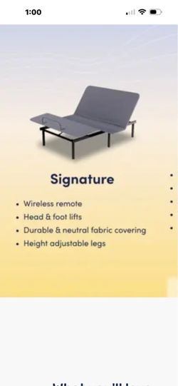 Sleepy’s Signature Adjustable Base