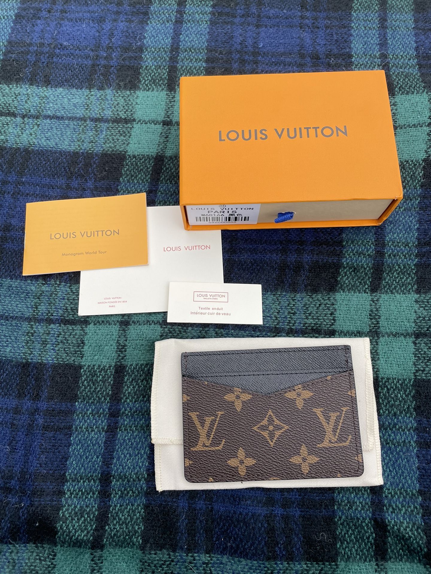 Louis Vuitton New Card Holder Monogram Brown Men’s Women’s Wallet Unisex