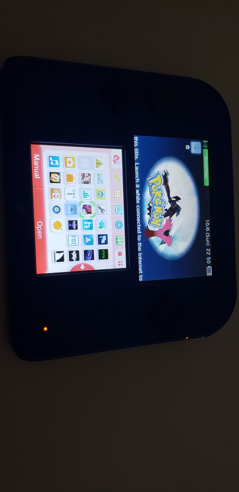 Hacked 2ds with games