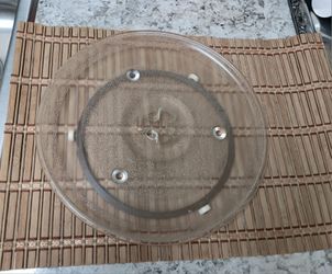 Microwave Tray Glass With Turntable