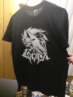 Helluva Boss Loona Metal Tee Size MEDIUM 