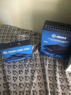 Elgato Hd60x Capture Card With Chatlink Pro For Voice chat Audio Capture 