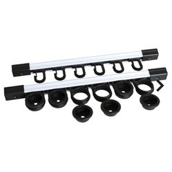 Rush Creek Creations 3-in-1 All-Weather 6 Fishing-Rod Storage Rack