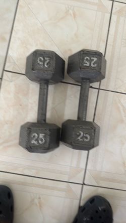Duel 25 dumbbells