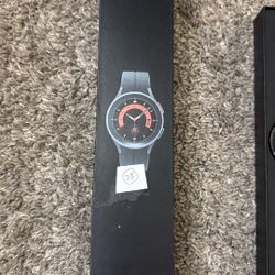 SAMSUNG Galaxy Watch Pro 5 45mm LTE Smartwatch w/ Body, Health, Fitness and Sleep Tracker, Improved Battery, Sapphire Crystal Glass, GPS Route Trackin