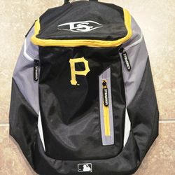 Lousiville Slugger MLB Pittsburgh Pirates Youth Equipment Backpack Bag 