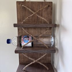 Wood Wine Rack 