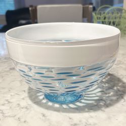 Decorative Hand Blown Glass Bowl