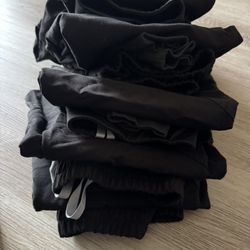 Figs Black Scrub Pants 