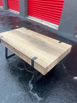 Minimalism! Abitha Faux Wood Coffee Table by Christopher Knight Home,