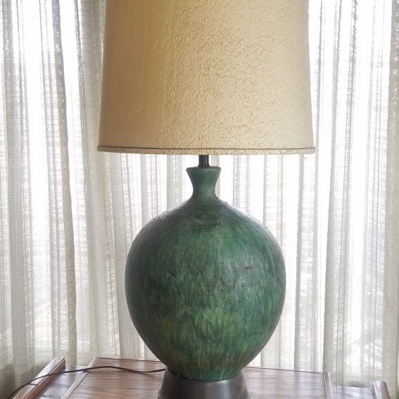 1970 Lava Drip Ceramic Lamp UPDATE 7/23