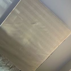 Queen Size Bed Used. 