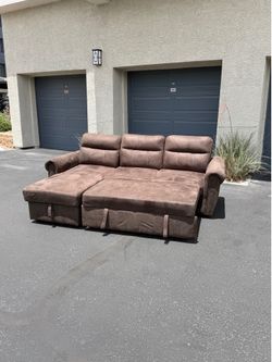 Sectional Couch/Bed/Storage