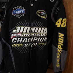 3 Time champion Jimmy Johnson Jacket