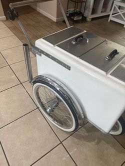 ice cream paleta cart