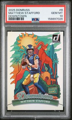 Matthew Stafford Downtown Gem 10