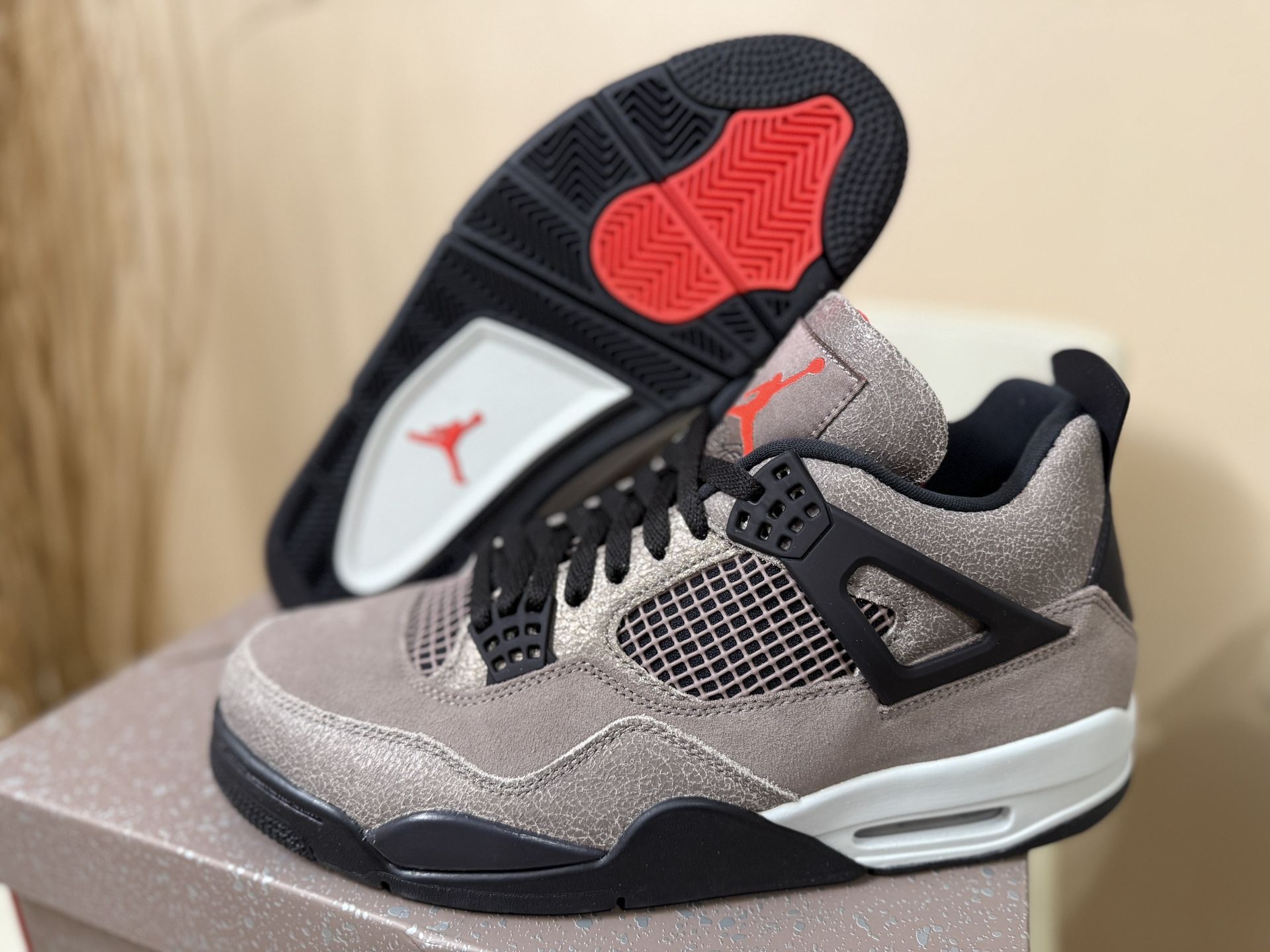 Air Jordan Retro 4 Taupe Haze Brand New! Mens Sizes