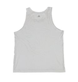ALO Yoga Conquer Muscle Tank Top Shirt Mens Large L White Performance Gym Runnin