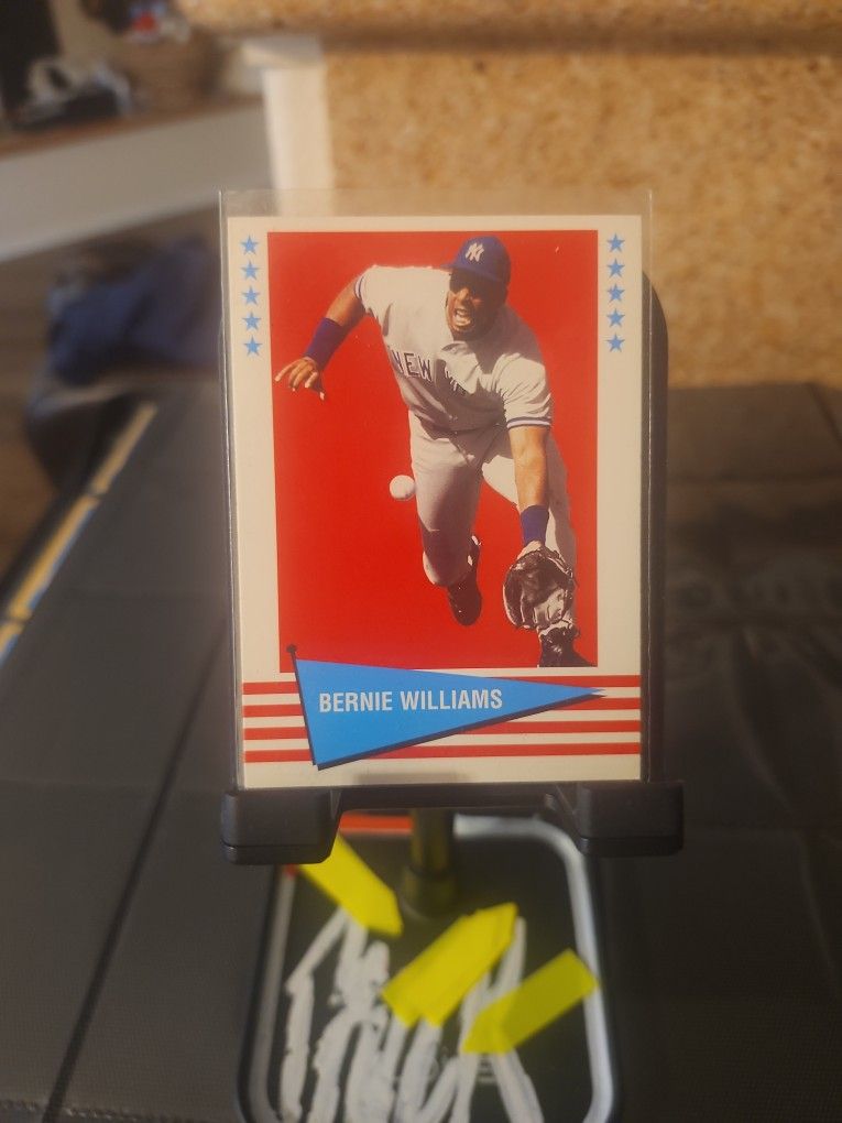 Bernie williams card number 22