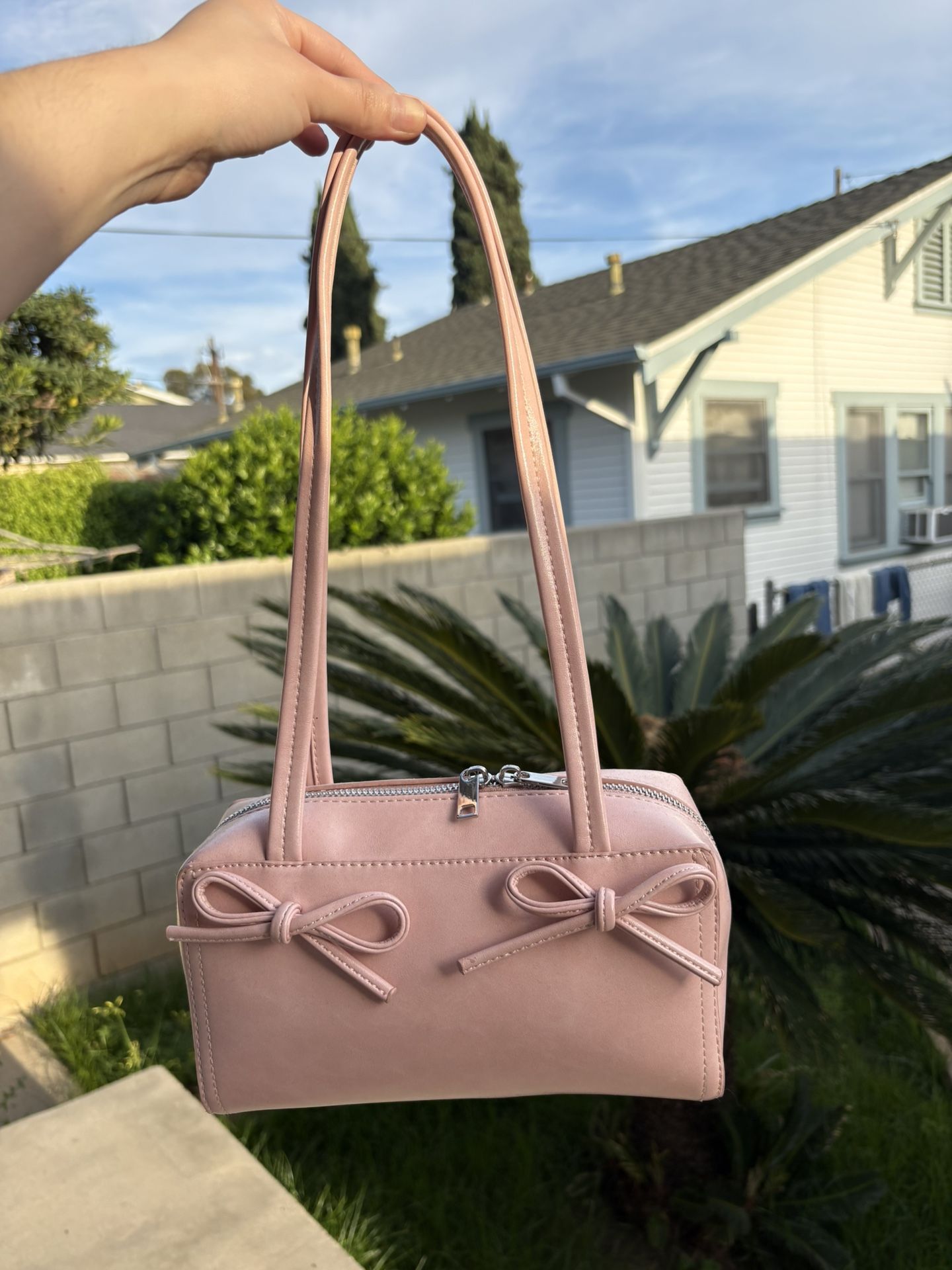 Pink Bow Purse