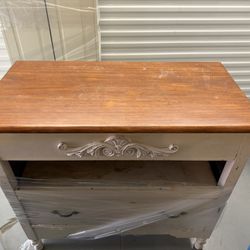 Wine Cabinet Dresser. Old Refinished 