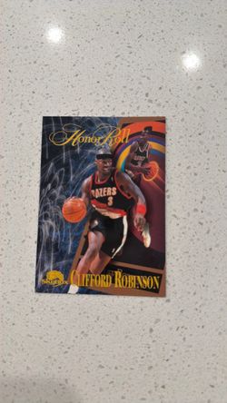Clifford Robinson SkyBox Honor Roll Basketball Card