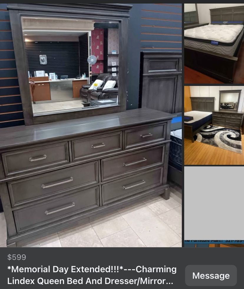 CLEARANCE ITEMS! NIGHTSTANDS! $149! DRESSER MIRRORS $299! CHESTS $199! WOW!