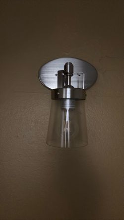 Bathroom vanity/ hallway single light