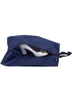 MISSLO Portable Nylon Travel Shoe Bag with Zipper Closure