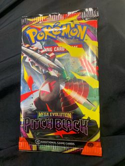 Pokemon Pitch black booster pack